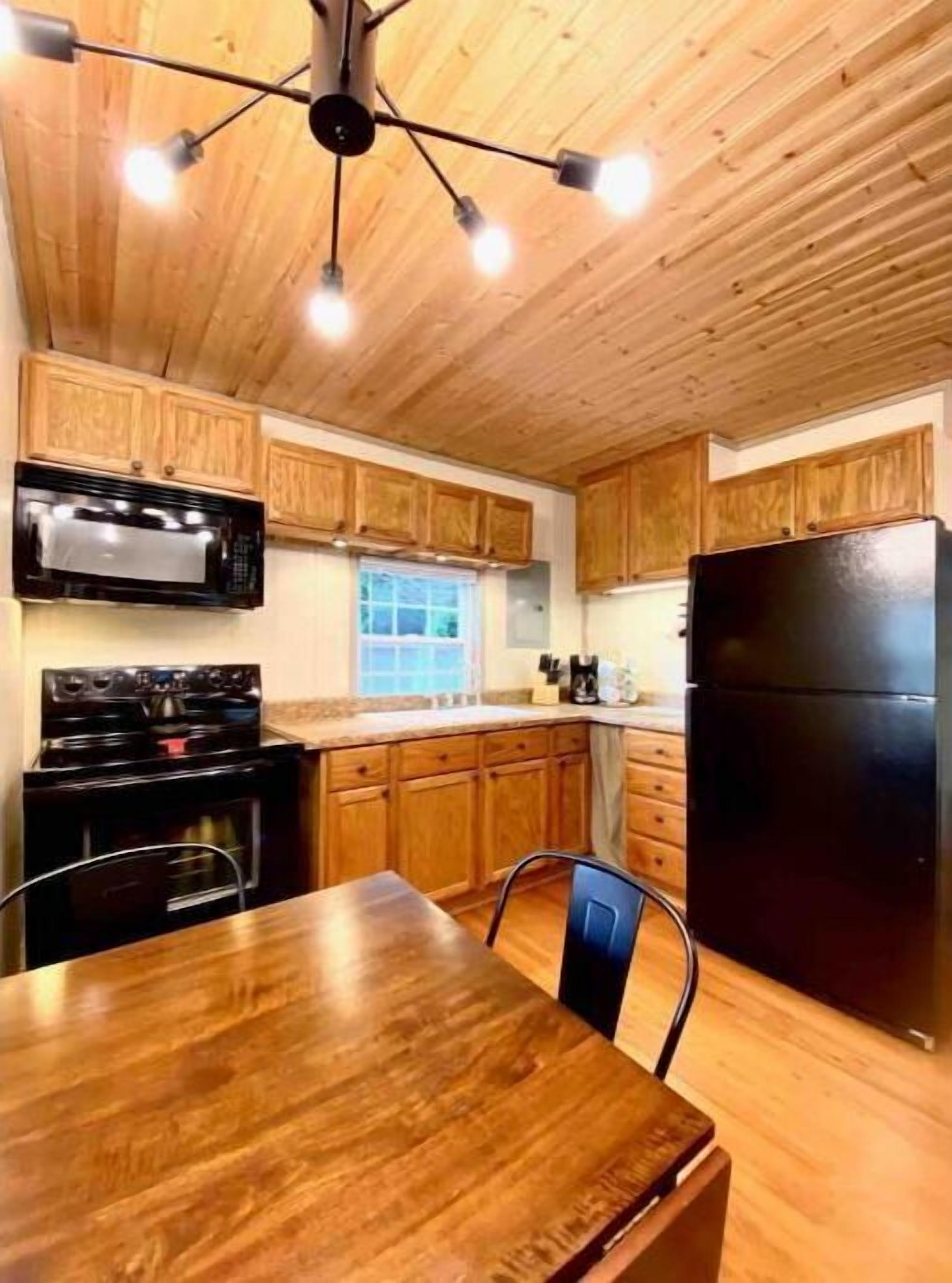 Private Cabin: Mountain Views & Pond!🎣