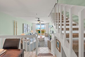 TV, DVD player, offices