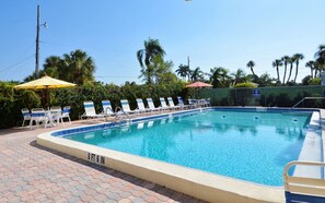Pool - Beachfront Condo, Pool, Tennis Court, and Private Balcony - Sun Plaza West 110 (Holmes Beach)