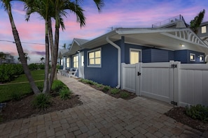 Exterior - Beach Home with Pool and Gas Grill! 2 min walk to Beach! (Holmes Beach)