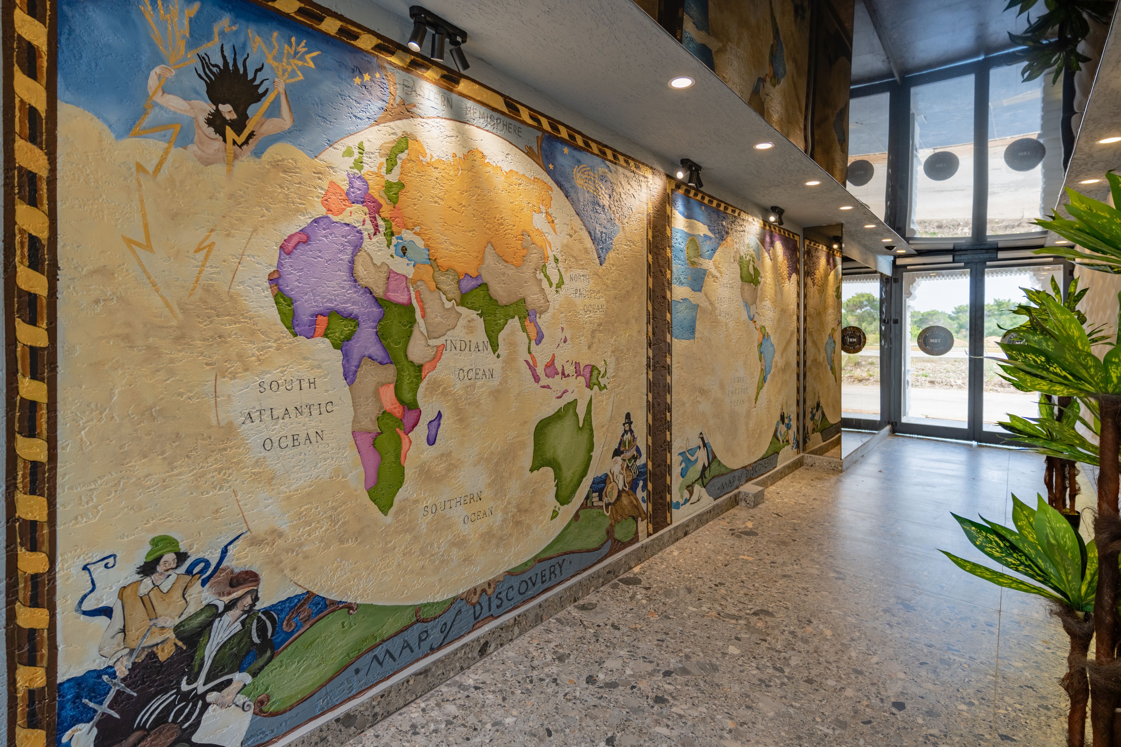 Entrada al alojamiento