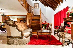 Interior - Upscale, Large country estate overlooking Spring Valley & the Caribbean Sea (Tower Isle)