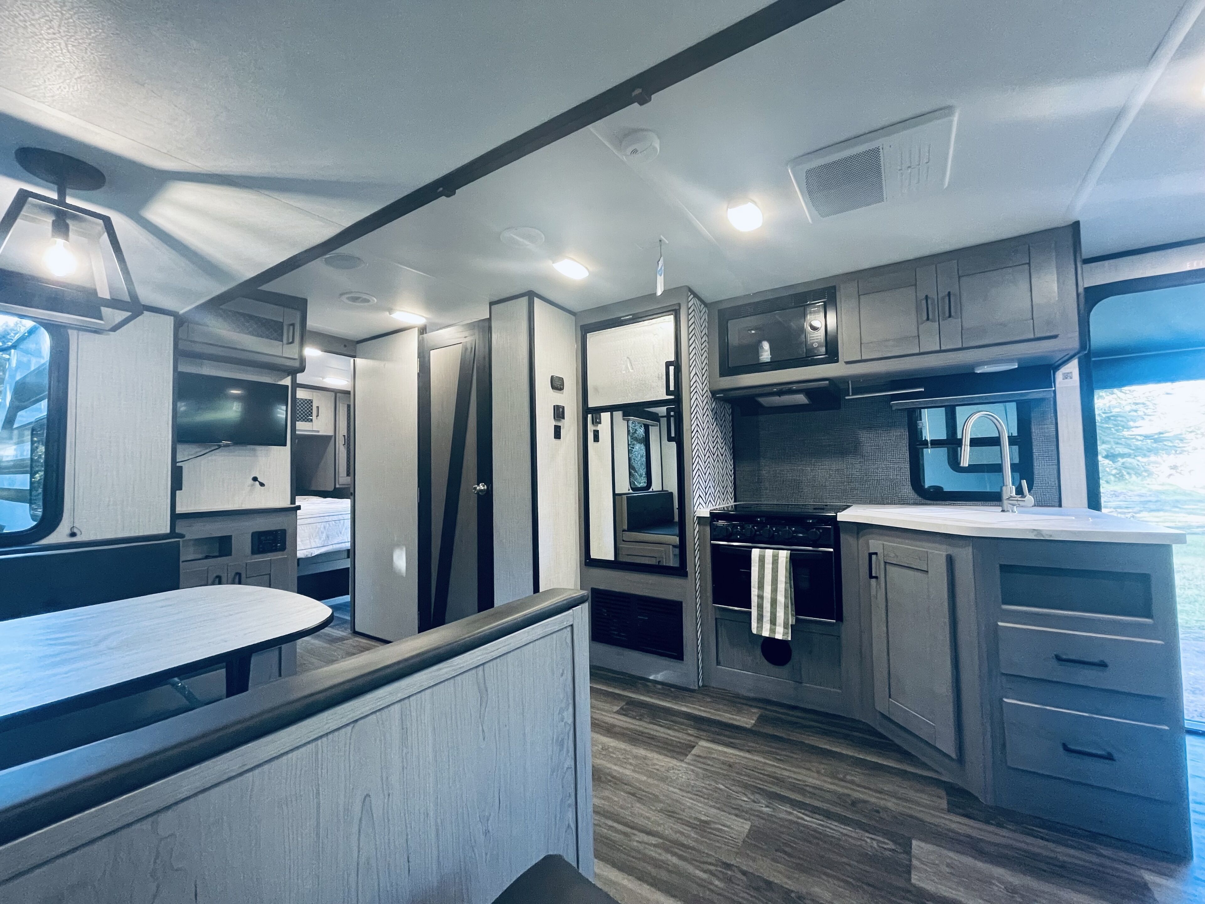 Cozy Modern Camping Trailer
