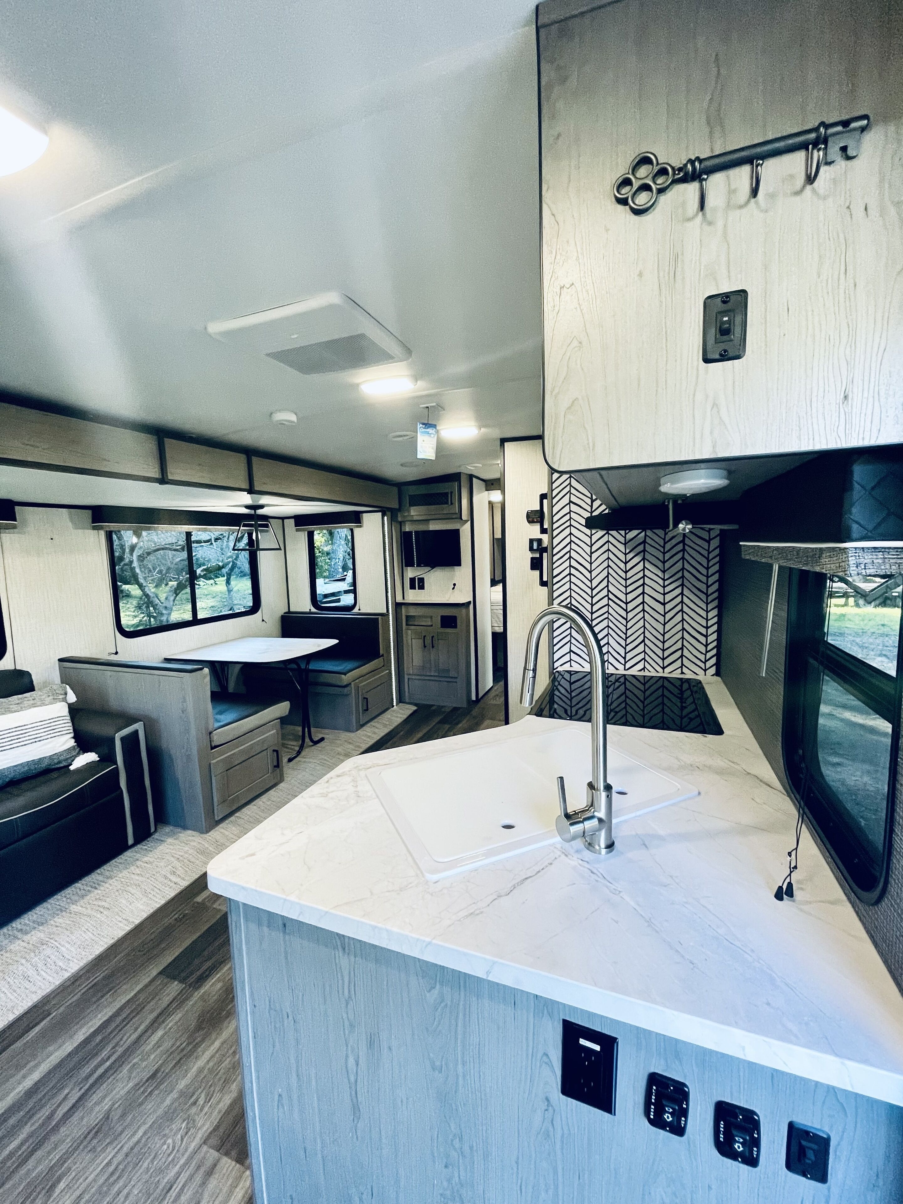 Cozy Modern Camping Trailer