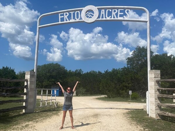 Property grounds - Frio Acres Cabin # 4 (Concan)