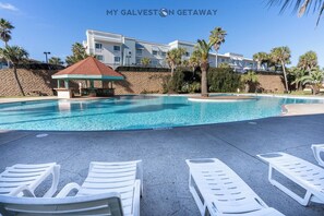 Et oppvarmet basseng