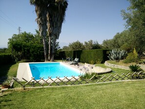 Alberca al aire libre