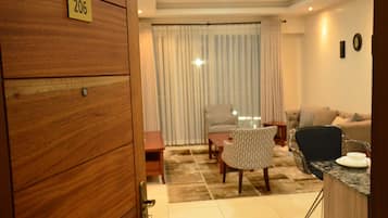 1 bedroom, memory-foam beds, blackout curtains, iron/ironing board