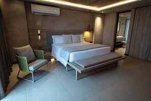 Premium bedding, pillowtop beds, minibar, in-room safe - POUSADA DO MIRANTE (Fernando de Noronha)