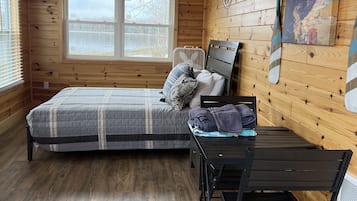 1 habitación y ropa de cama