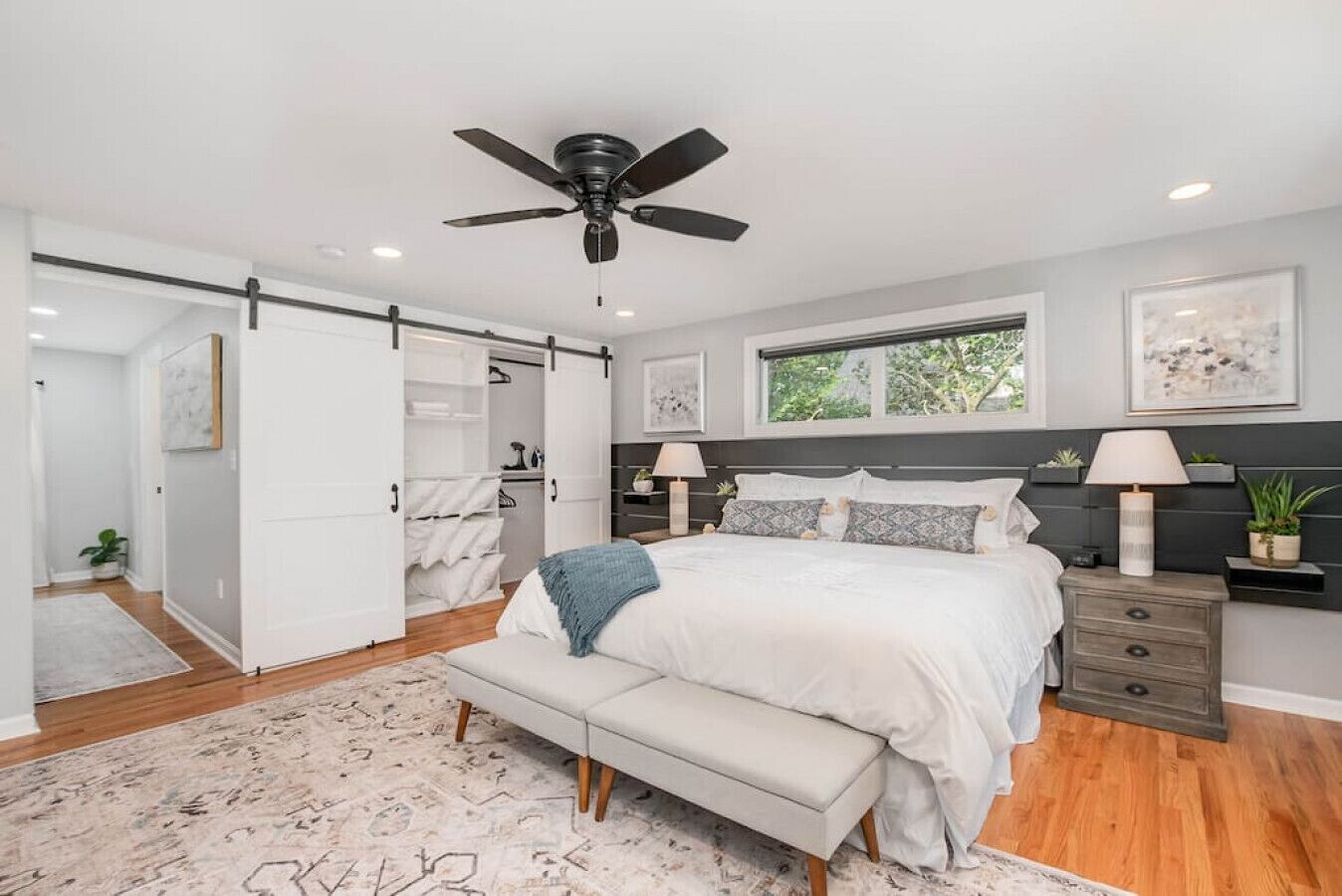 6727 Britton · 2 Bedroom House.  King Bed Master Suite. Charm!