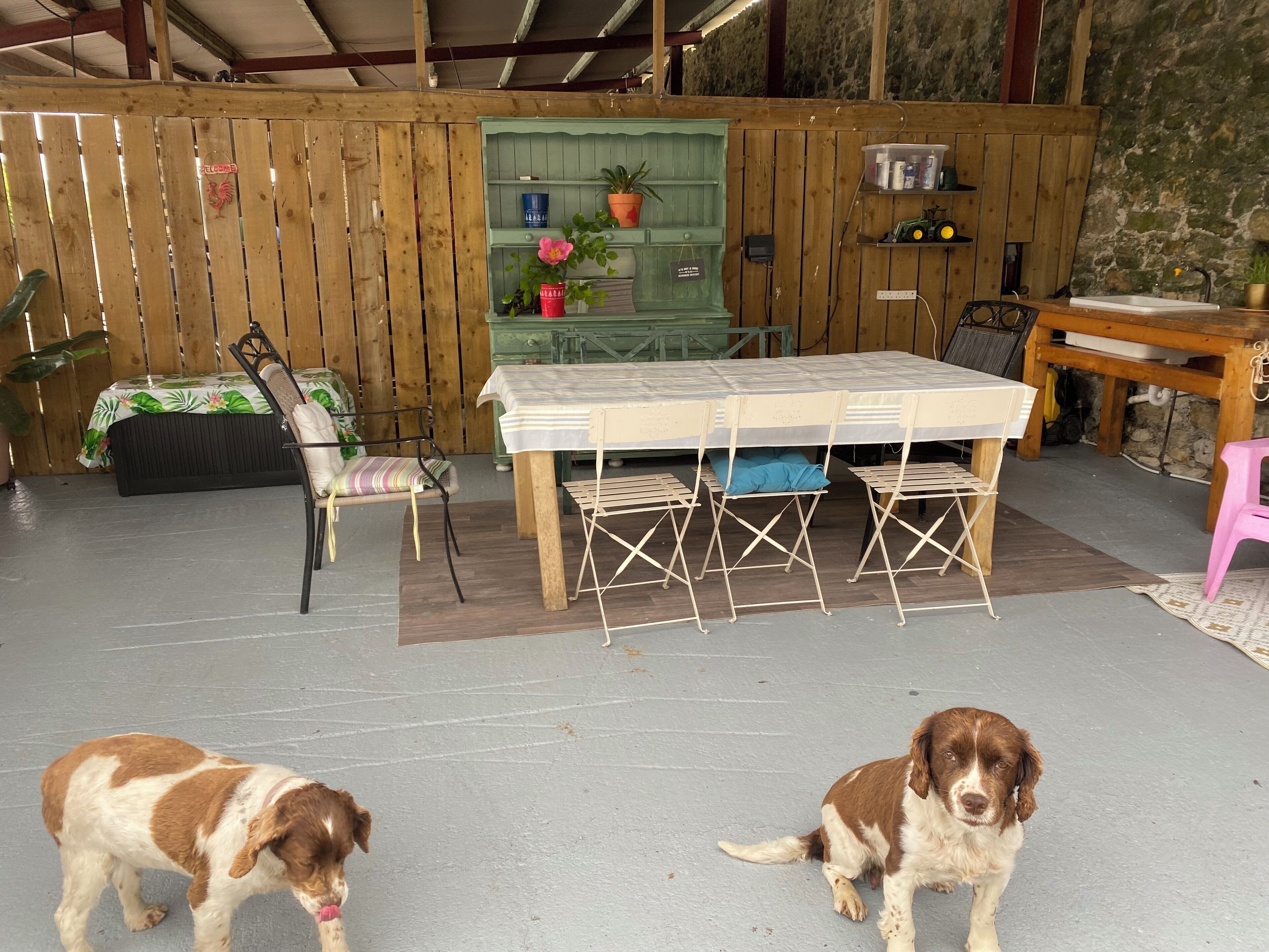 Outdoor dining