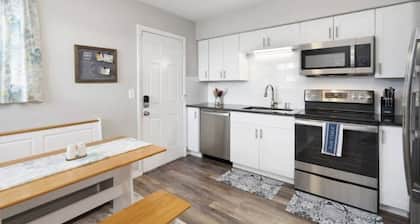 Cheerful residential home with boat launch access