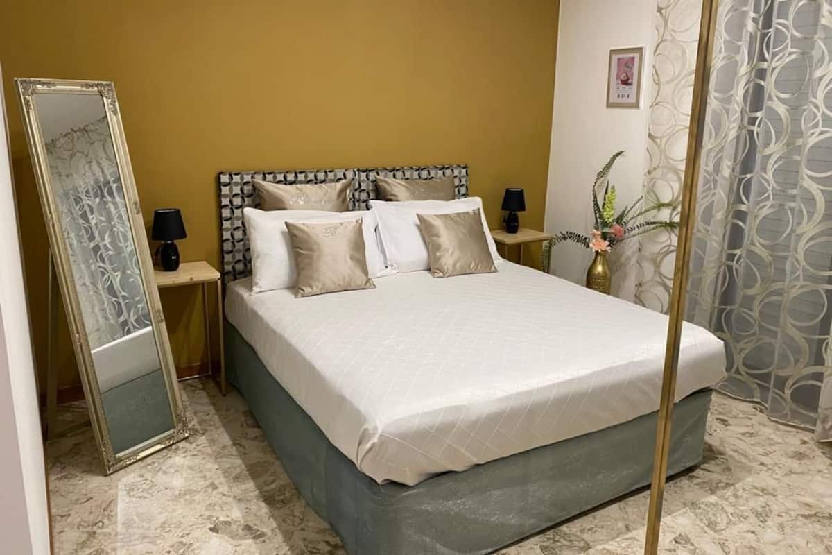 Family Quadruple Room | Down comforters, memory foam beds, minibar, desk