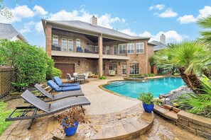 Una piscina climatizada