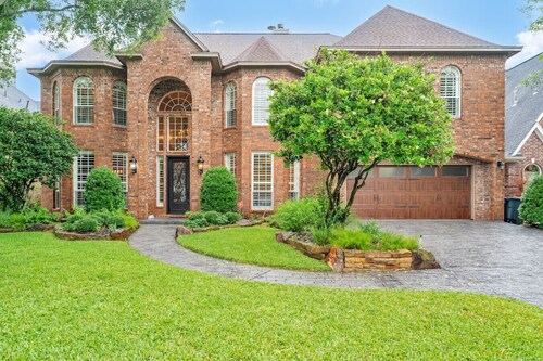 Spacious Lakefront 7BR Retreat w/ Pool, Hot Tub, Dock & Views!