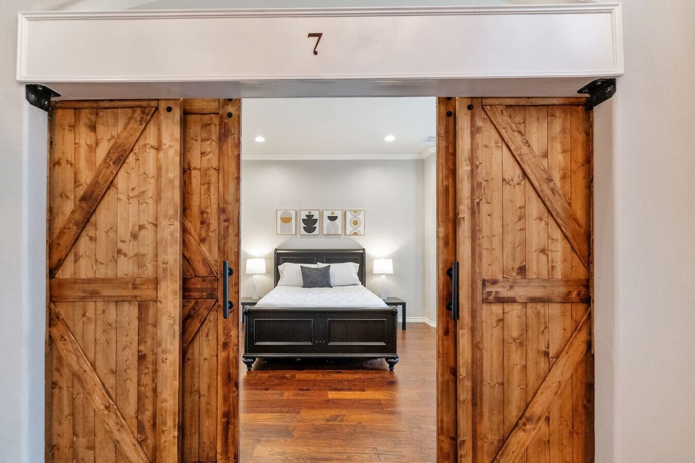 Desk, iron/ironing board, travel crib, free WiFi