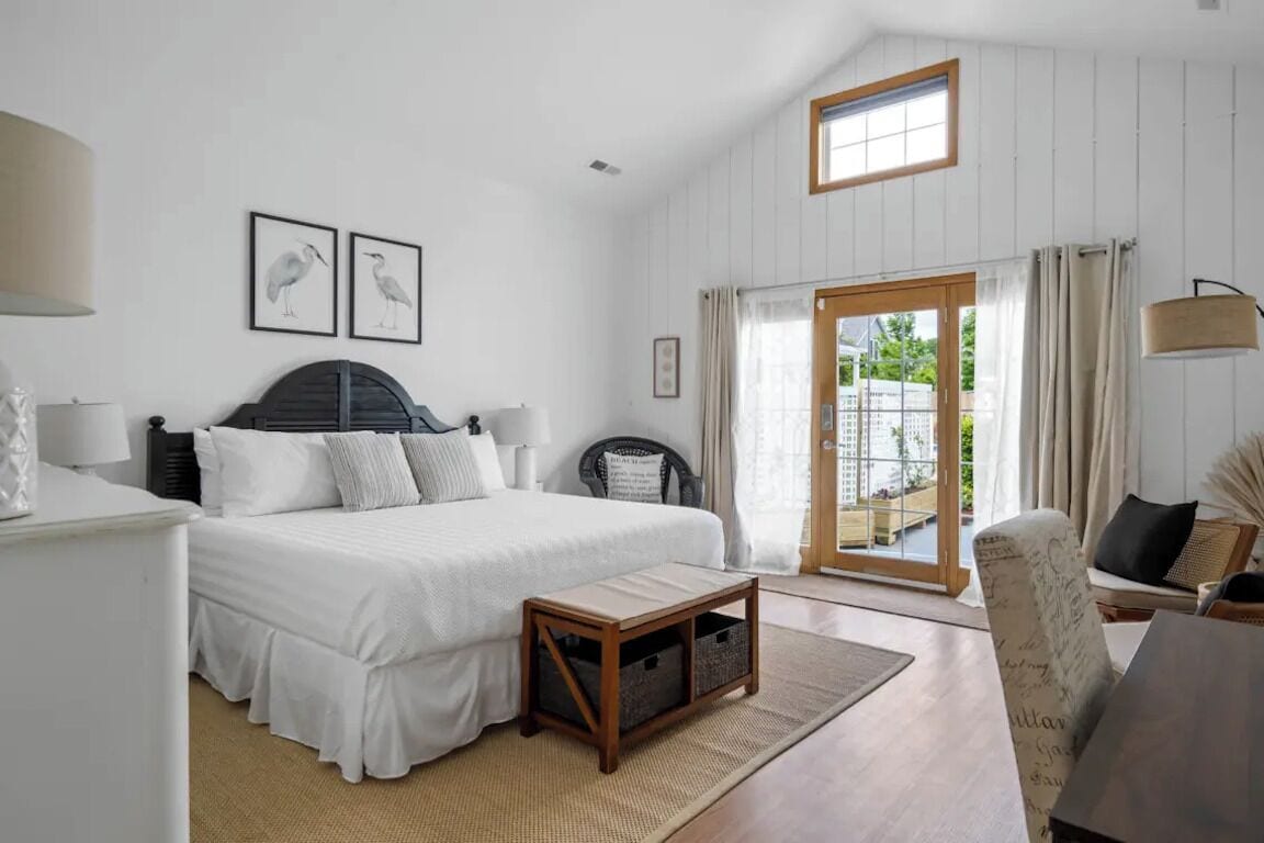 1 slaapkamer, een bureau, een strijkplank/strijkijzer, gratis wifi