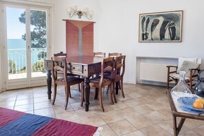 Dining - Home on the sea - Numana, prestigious sky-land with sea view (Numana)