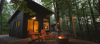 Sunlit modern cabin w/ full bath & kitchen - 20