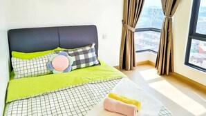 Căn hộ | 2 phòng ngủ, bàn, bàn ủi/dụng cụ ủi quần áo 