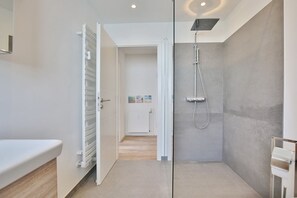 Regadera y secadora de cabello 