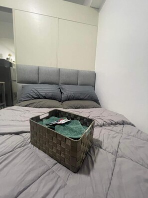 1 chambre, fer et planche à repasser, Wi-Fi, draps fournis