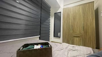 1 chambre, fer et planche Ă  repasser, Wi-Fi, draps fournis