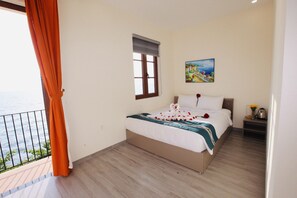Habitación doble panorámica | Vista a la playa o el mar