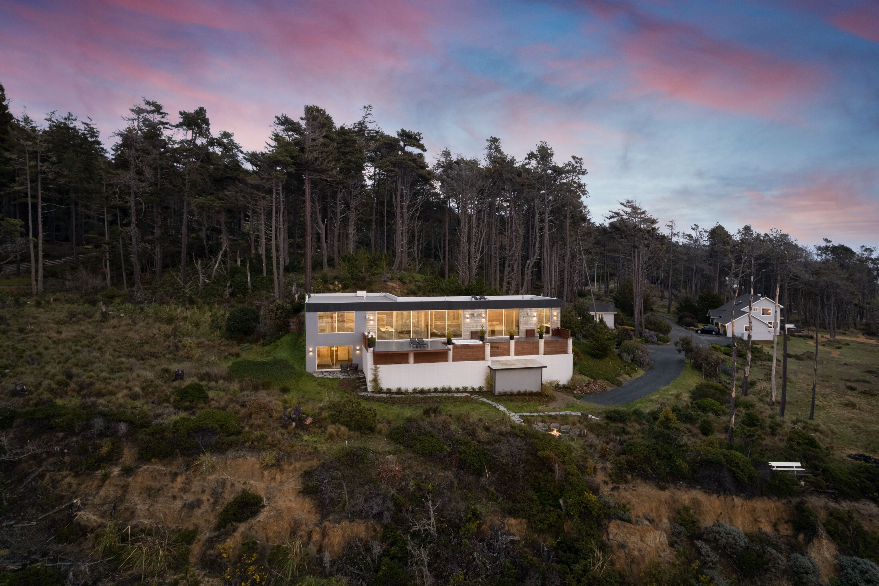 Modern Coastal Gem w/ Hot Tub & Ocean Views