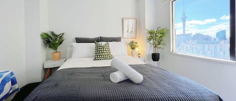 1 chambre, fer et planche à repasser, Wi-Fi gratuit, draps fournis