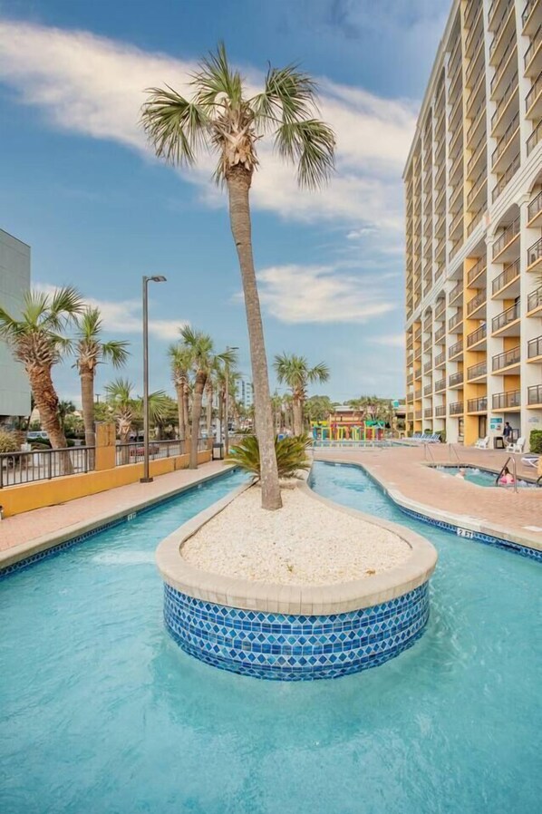 Indoor pool, a heated pool