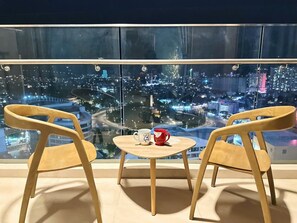 Premium-Apartment | 2 Schlafzimmer, Bettwäsche aus ägyptischer Baumwolle