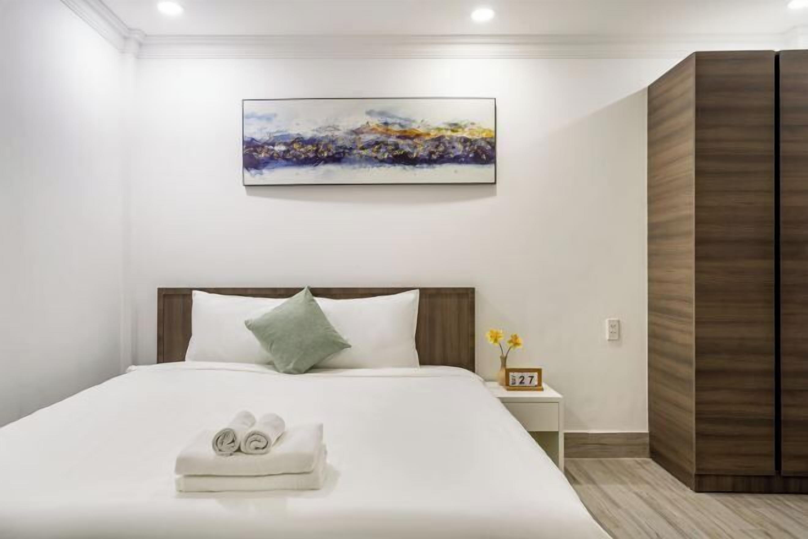 Lydisolert, wi-fi (inkludert) og sengetøy