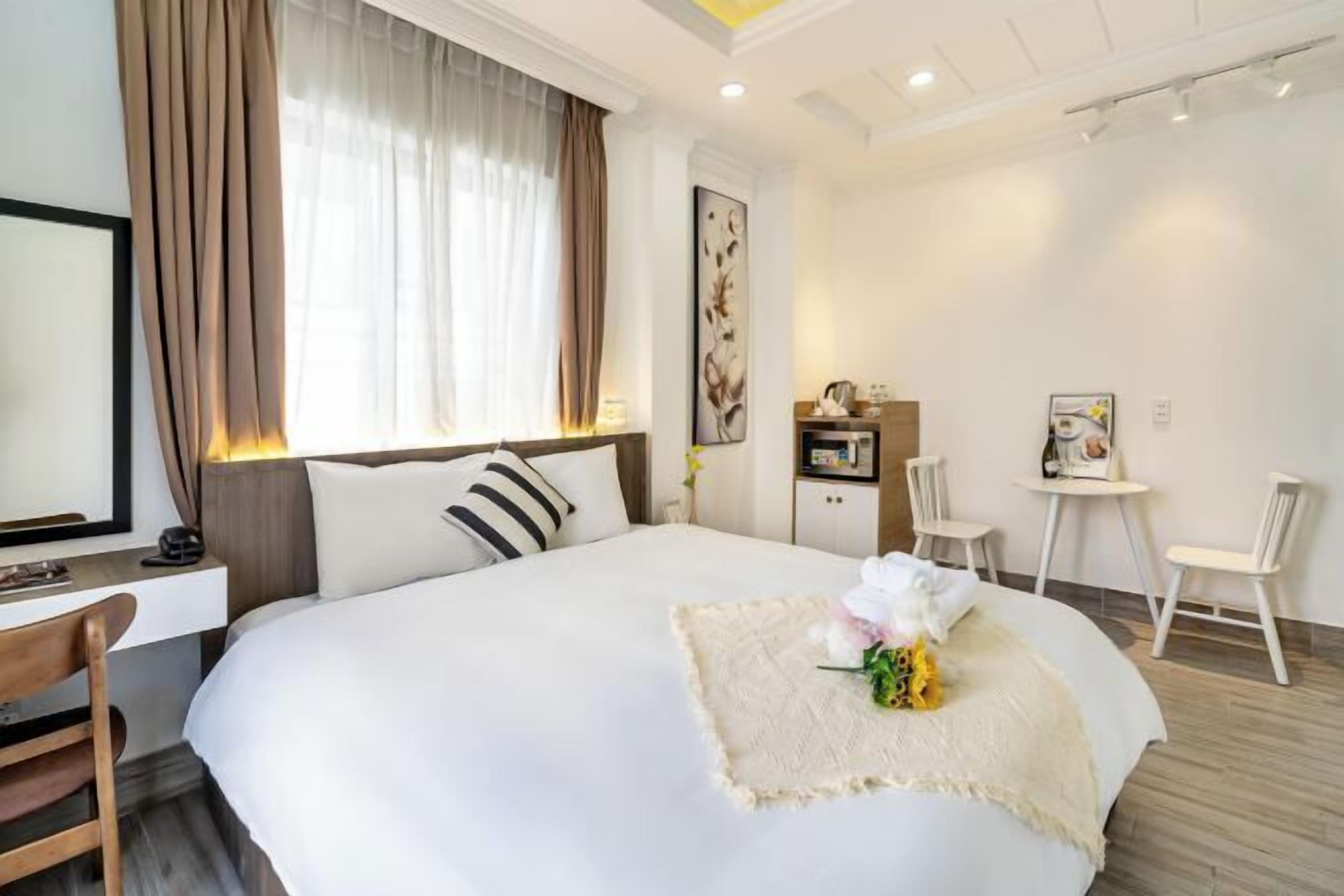 Lydisolert, wi-fi (inkludert) og sengetøy