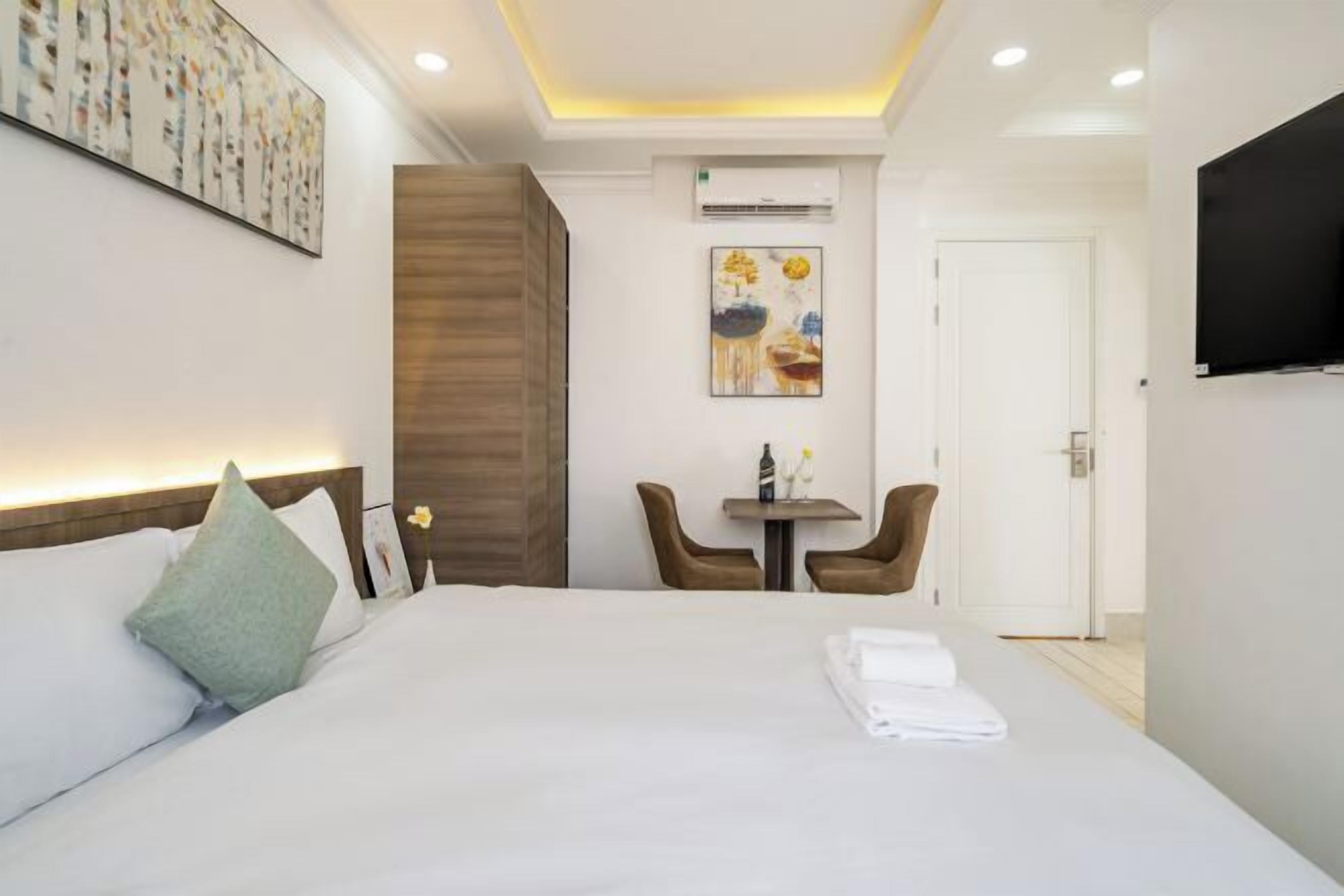 Lydisolert, wi-fi (inkludert) og sengetøy