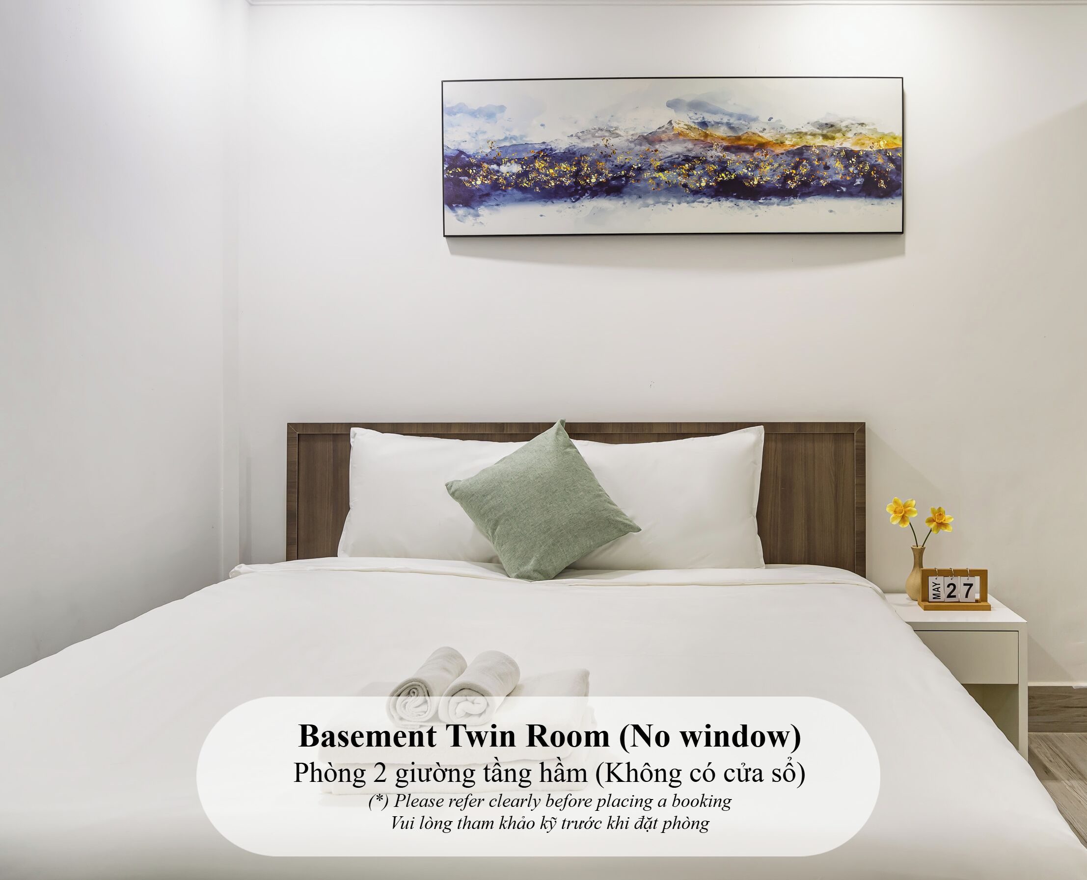 Økonomi-tomannsrom | Lydisolert, wi-fi (inkludert) og sengetøy