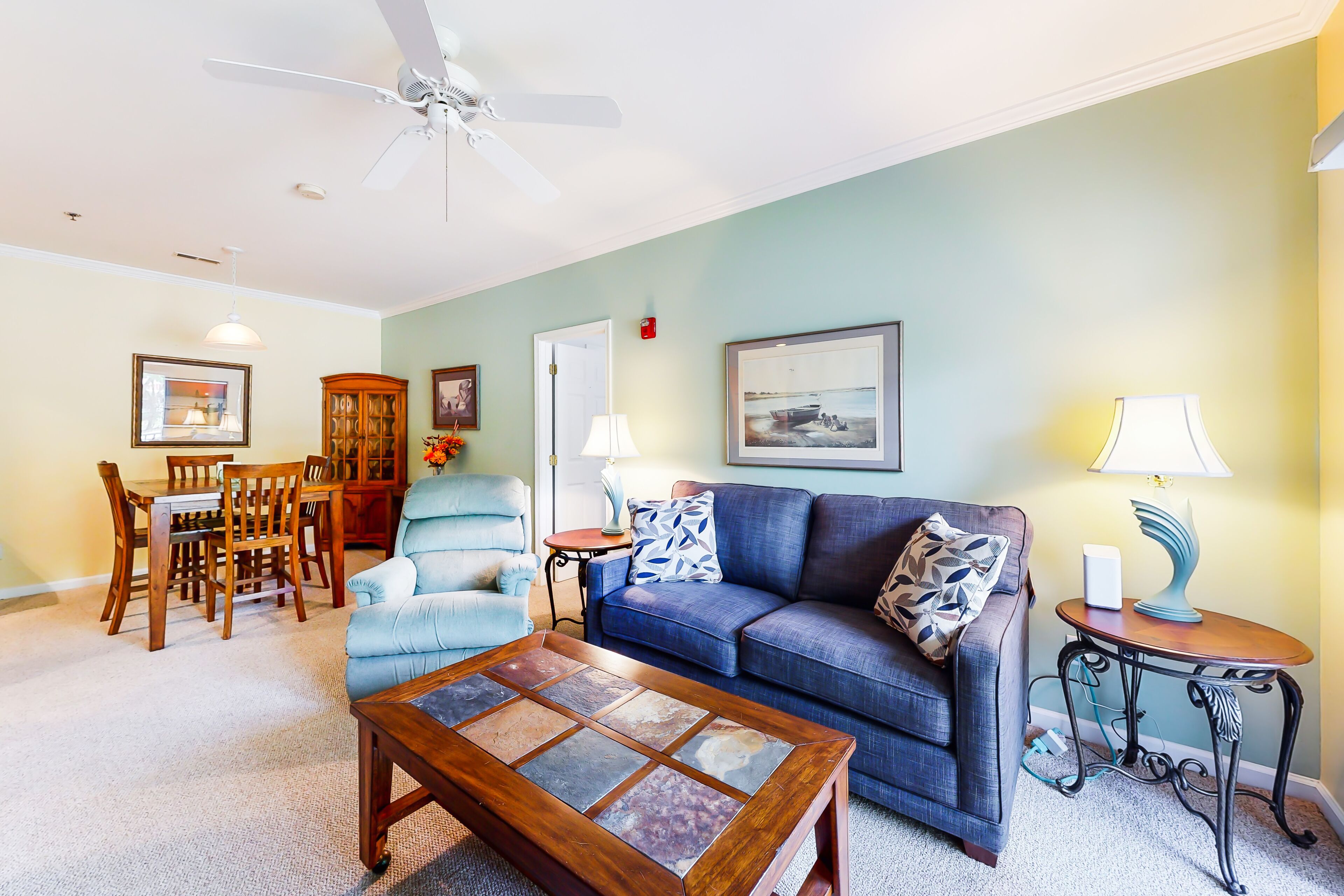 Sandpiper Village dog-friendly condo with close access to everything - patio, AC