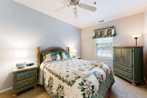 2 makuuhuonetta, silitysrauta/-lauta, internet, vuodevaatteet