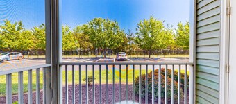 Sandpiper Village dog-friendly condo with patio, AC & close access to everything