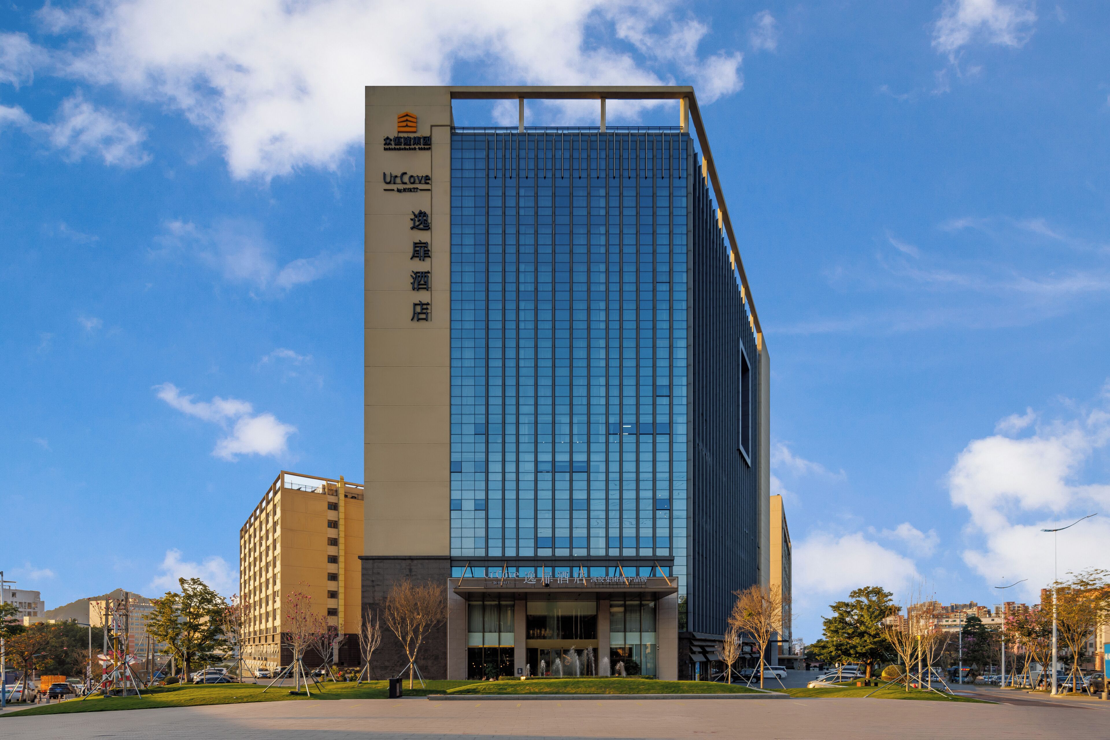 Façade de l’hébergement 