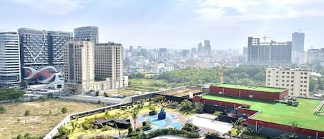 Appartement Affaires | Vue depuis le balcon