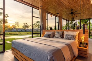 1 bedroom, bed sheets - Sea View Pool House - Exclusive Beachfront Property In North Bali (Buleleng)