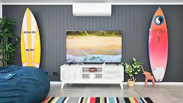 3 bedrooms, premium bedding, Internet, bed sheets