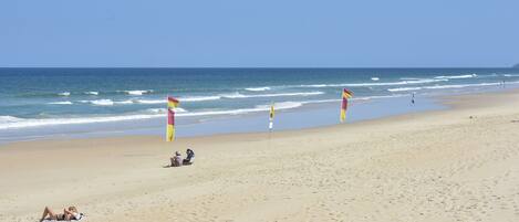Sur la plage