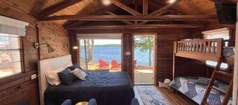Rustic Cedar Waterfront Cabin 7 on Toledo Bend