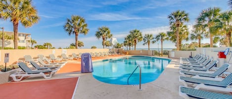 Indoor pool, outdoor pool