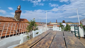 Terrasse sur le toit