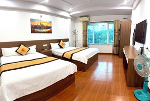 Traditional Quadruple Room | Kalis bunyi, Wi-fi percuma, cadar katil 