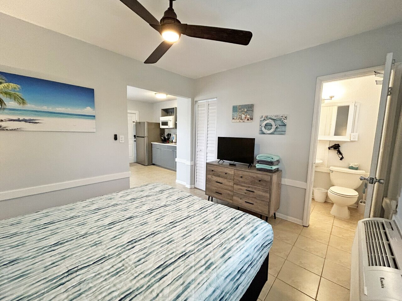 1 sovrum, strykjärn/strykbräda, gratis wi-fi och sängkläder